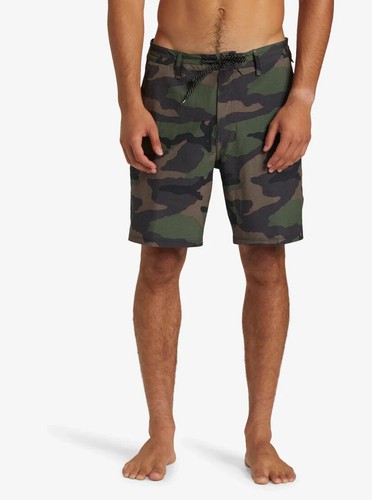 NUEVO QUIKSILVER Highline Amphibian 18.5" Pantalones Cortos Híbridos PARA HOMBRES 40 CAMUFLAJE NATACIÓN SURF - Imagen 3 de 7