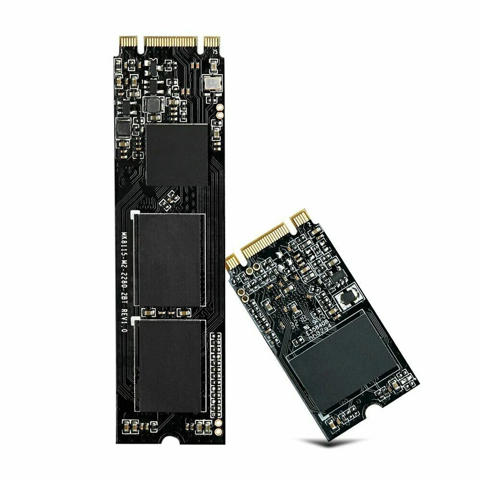 KingSpec 128GB 256GB 512GB M.2 2242 & 2280 NGFF SATA SSD  Key Solid State Drives - Image 2 of 4