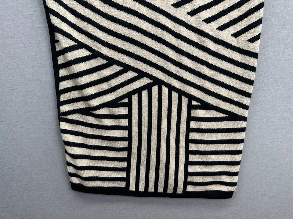 Falda lápiz negra Derek Heart para mujer midi a rayas talla M " Foto 2 de 4