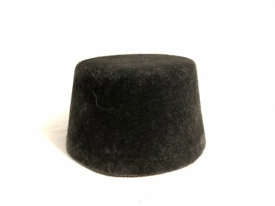 ALBANIA TRADITIONAL WOOL HAT FOLK QELESHE PLIS HANDMADE WOOL EAGLE - Foto 5