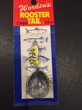 Worden's Rooster Tail 208 1/8oz YLT