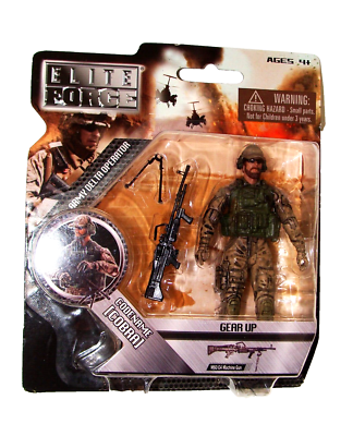 1:18 BBI Elite Force U.S Army Delta Operator Codename w M60 E4 Gun