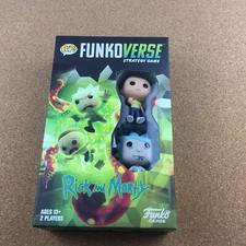 Rick & Morty Funkoverse Strategy Board Game Expansion Pack 2 Players