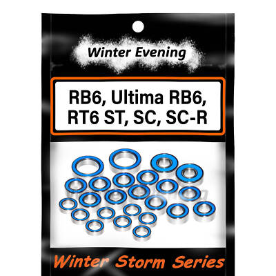 Winter Evening - Kyosho RB6, Ultima RB6, RT6 ST, SC & SC-R (24 Pcs Bearings Kit)