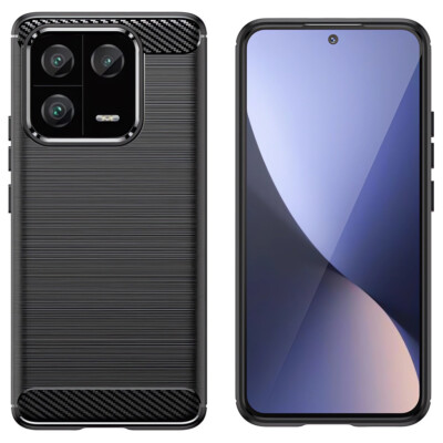 Carbon Look Handyhülle Cover Schutzcase Für Xiaomi 13/13 Pro Silikon Schutzhülle