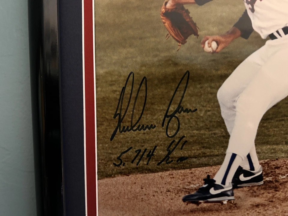 Nolan Ryan 12X16 Matted Autograph 8X10 Photo Rangers HOF K King Inscribe K - Image 4 of 4