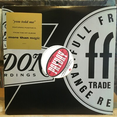 [SOUL/R&B]~NM 12''~MOTIF~POSITIVE K~You Told Me~[x4 Mixes]~[1992~PAYDAY~Issue]