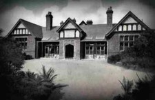 A4 Photo Cheshire Crewe Cottage Hospital From Dirveway & Gardens Tuck