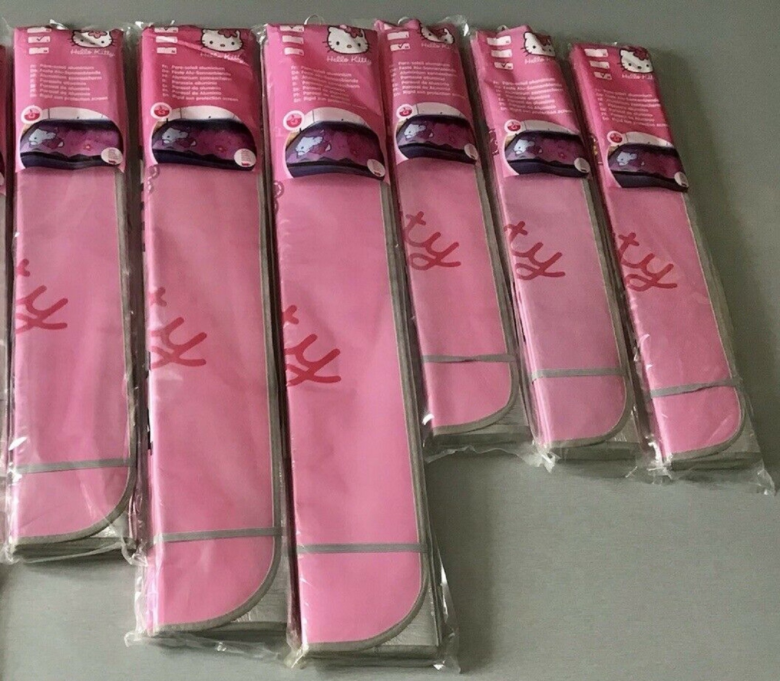 Pare-soleil avant Hello Kitty en aluminium lot de 22 tailles M et L