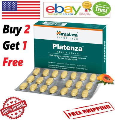 PLATENZA Himalaya 60 Tabs With Long Expiry & Free Shipping  Carica papay