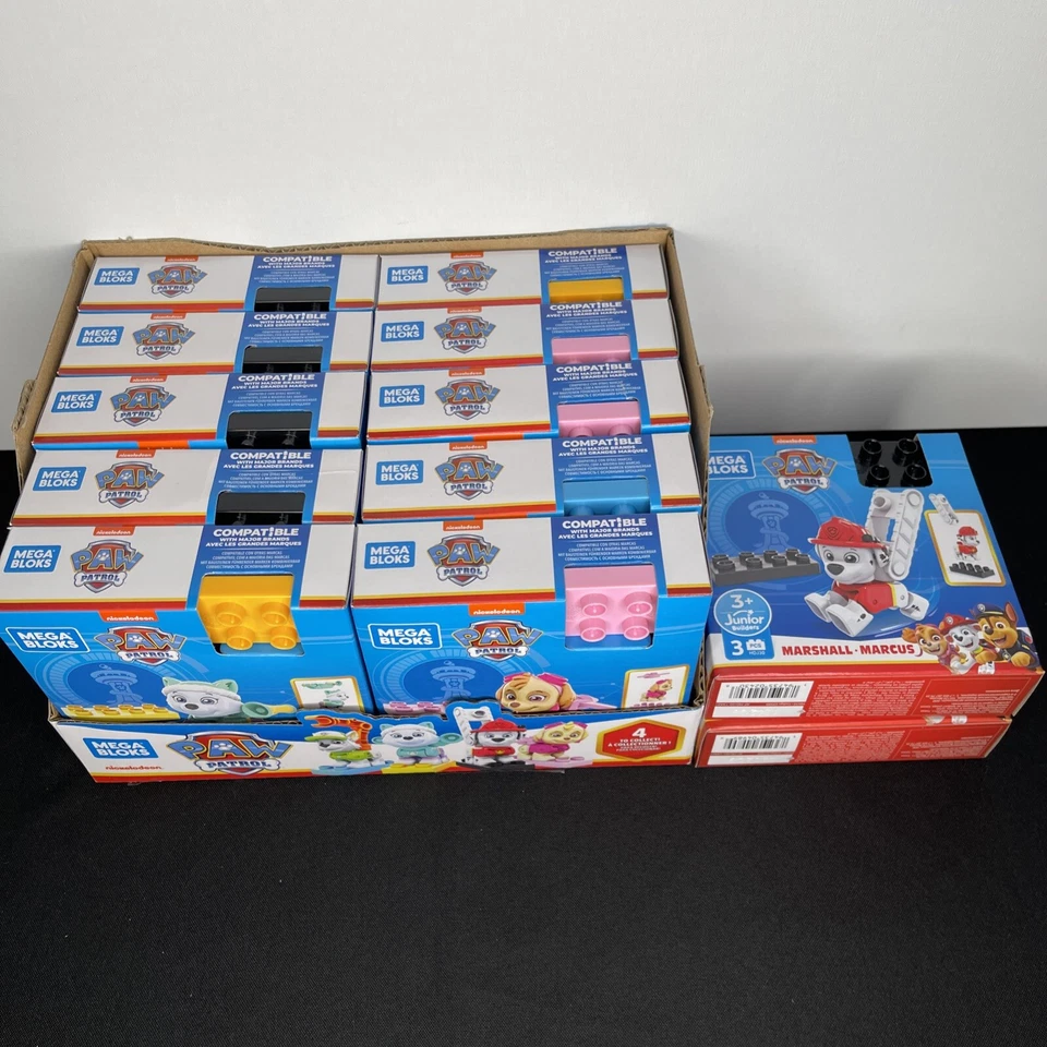 Mega Bloks - Huge Lot (12) Paw Patrol - New In Box - Skye Rocky Marshall Everest - Image 3 of 4