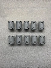 10 Pack 1/2” id Ferrite Ring Cable Clip Core RFI EMI Noise Suppressor Filter