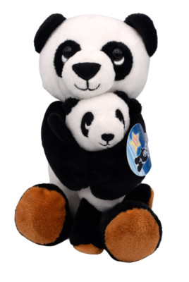 KINDER Ferrero Lotta Panda Plüsch Stofftier Kuscheltier - Neuwertig mit Etikett