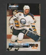 1992-93 Pro Set Hockey Keith Carney Rookie #223 Buffalo Sabres