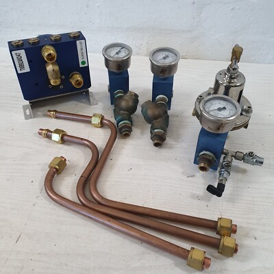 Gasmischventil REGO Gasleitungsregler 500psi Dynafluid y Sieb BSL Messgeräte