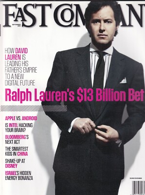 Fast Company Mag Ralph Lauren's Son David Lauren September 2011