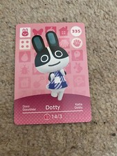Animal Crossing Amiibo card DOTTY-335 BRAN...