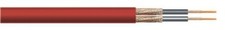 Eagle Heavy Duty 2 Core Screened Microphone Cable 100m (colour Red)