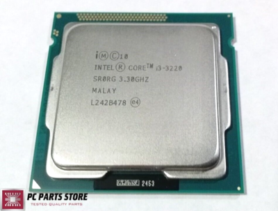 Intel Core i3-3220 3.3GHz Dual-Core 3MB Socket LGA 1155 SR0RG CPU 