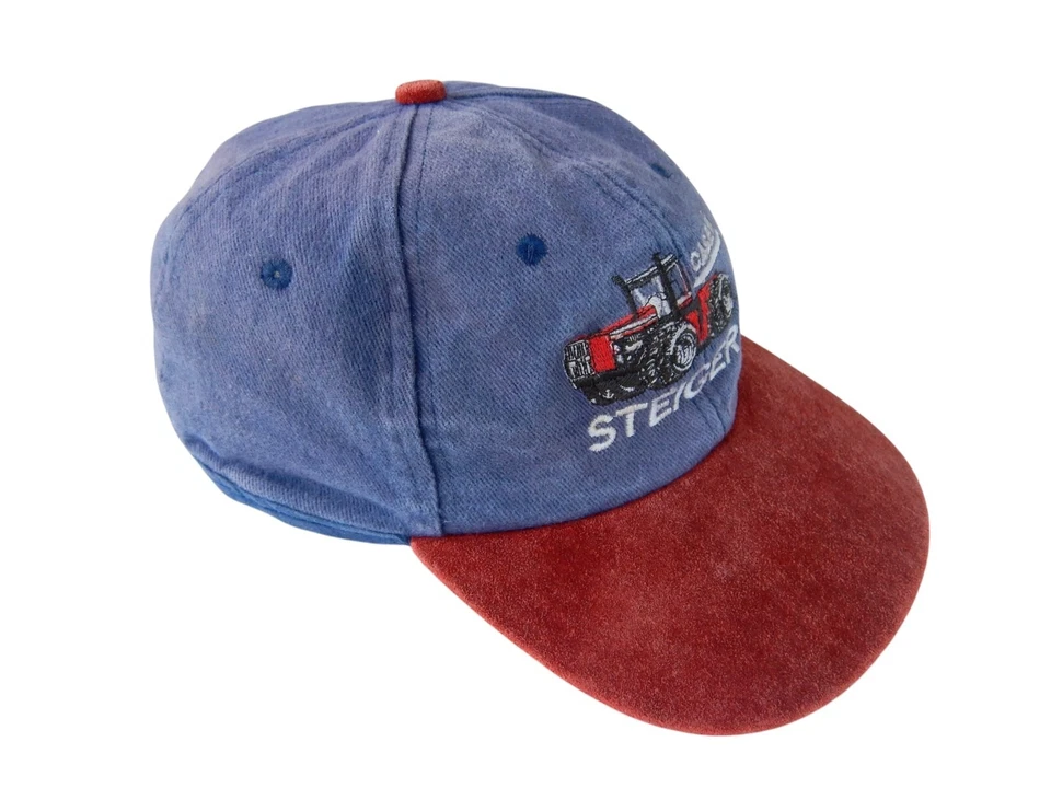 Case IH Agriculture 'Steiger' Men's Vintage Faded Adult Size Baseball Cap Hat — 第 3/4 张图片