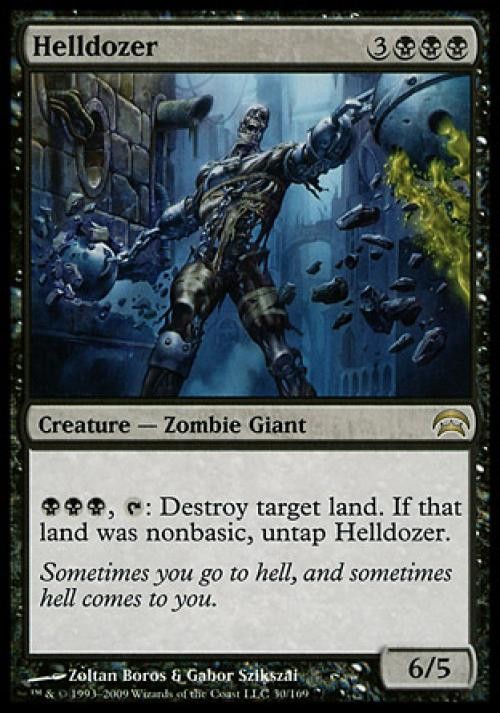 Helldozer - Light Play MTG Planechase