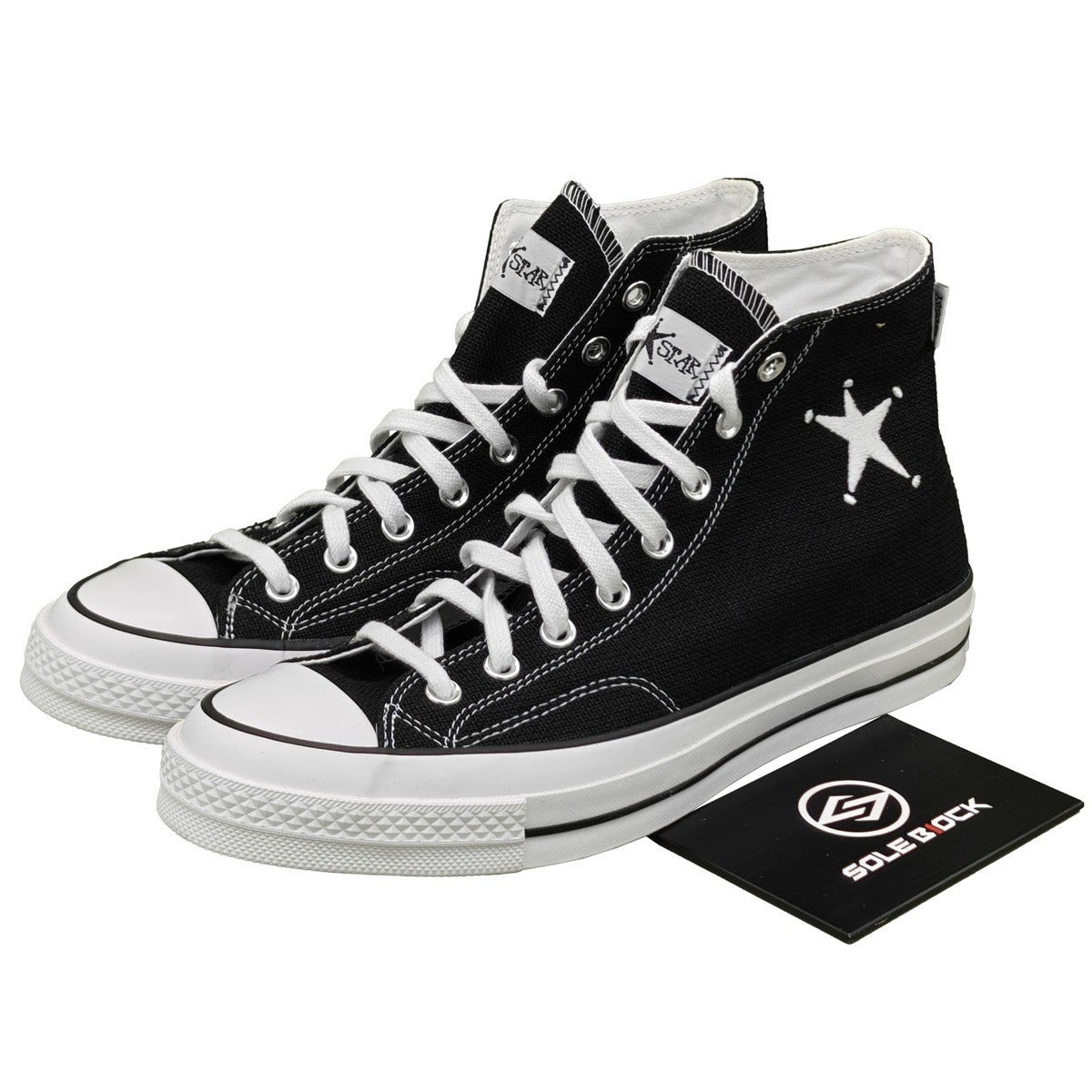Converse Stussy x Chuck 70 High Black A01765C | eBay