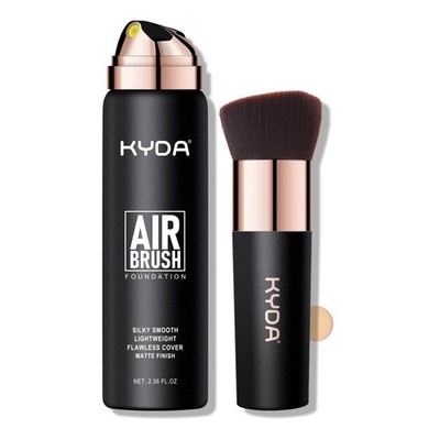 KYDA AirBrush Foundation Spray, 2.36 Ounce (Pack of 1), #220 Natural Beige 