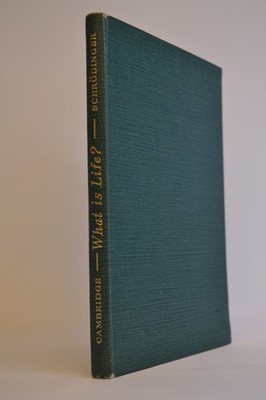 What Is Life? The Physical Aspect of the Living Cell Schrodinger 1945 1st Ed