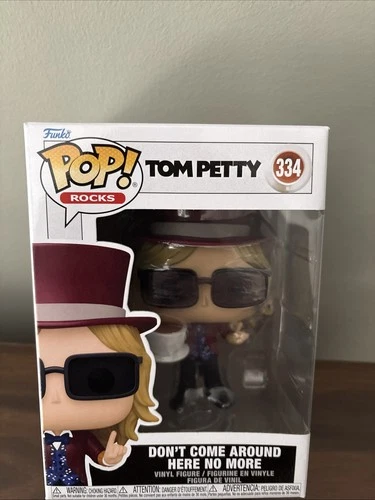Funko Pop! Rocks: Tom Petty - Don't Come Around Here No More - Collectable VHTF.