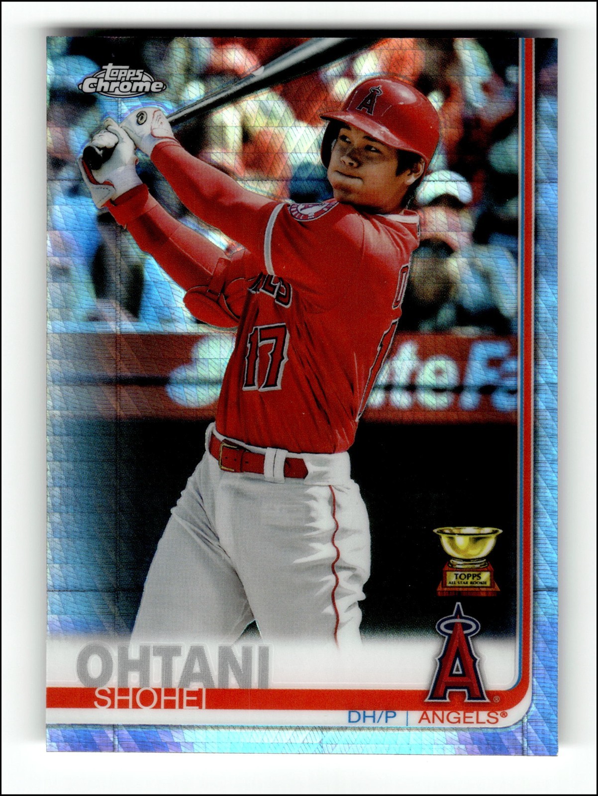 2019 Topps Chrome Prism Refractors #1 Shohei Ohtani