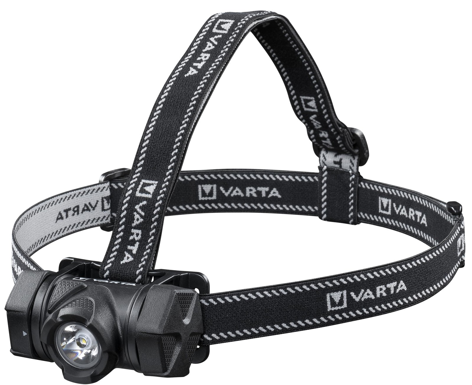 Lampe frontale LED Indestructible H20 Pro Varta avec 3 piles AAA incluses