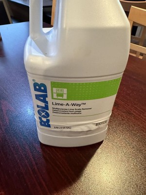 CASE Of 4 Ecolab Lime Away Cleaner & Delimer 6101131 Brand New