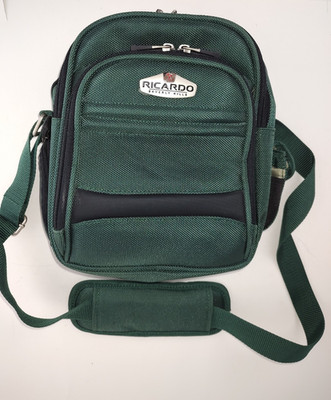 Ricardo Beverly Hills Green Shoulder Hand Carrying Bag Small Backpack Used