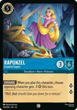 Disney Lorcana Whispers in the Well Common Non Foil, 143 Rapunzel, Creative