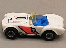 1982 Hot Wheels '65 Ford Shelby Cobra Cal Customs Real Riders White #7 Toy Car