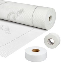 Tissu d'armature HEXIM 50 m 160 g/m² tissu en fibre de verre bande de tissu...