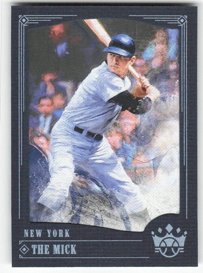 2018 Panini Diamond Kings #7 Mickey Mantle BASEBALL New York Yankees