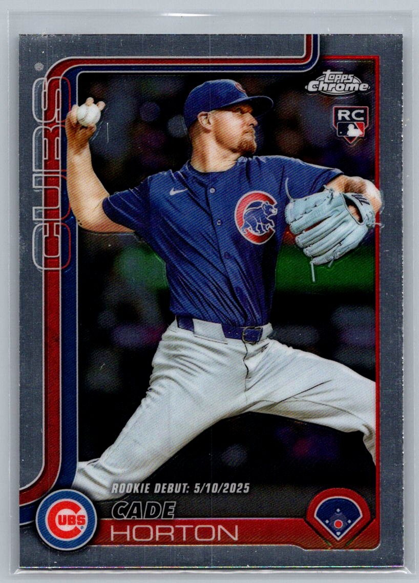 2025 Topps Chrome Update Cade Horton #USC102 Chicago Cubs