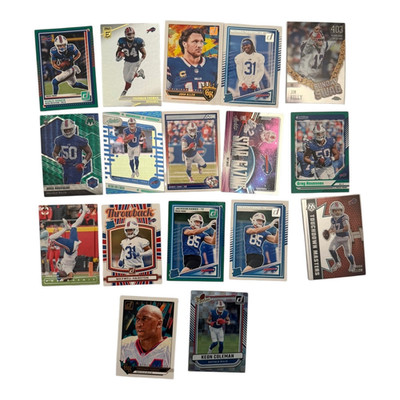 Bills - Team Lot. Inserts, RC, Patches, Autos. Great Gifts!