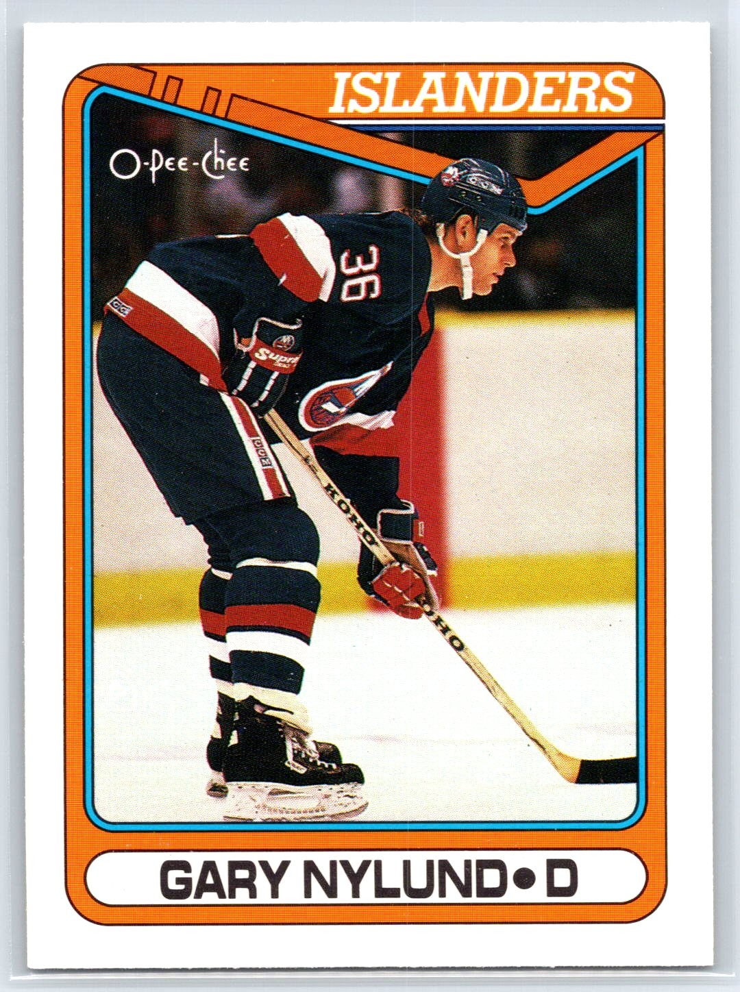 1990-91 O-Pee-Chee Gary Nylund New York Islanders #233