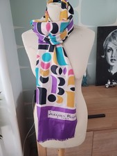 Echarpe Soie Vintage Jacques Heim