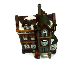 Grandeur Noel Vicotrian Christmas Village Post Office Rplacement 1999