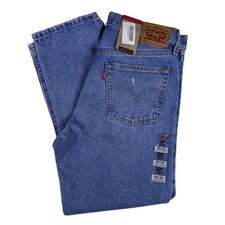 Levis 501 Jeans Womens 29x26 Distressed Button Fly Original Denim Straight Leg