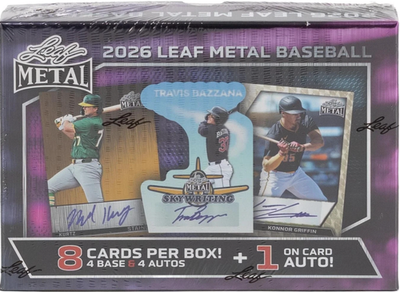 2026 Leaf Metal Baseball Factory Sealed Hobby Box | eBay