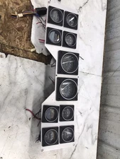 87 Carver 27 Montego Double Cabin Boat gauges dash panel engine tach tachometer