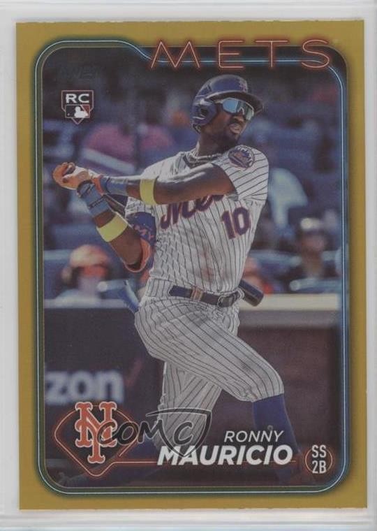 2024 Topps Series 1 Gold Foil Ronny Mauricio #224 Rookie RC 1xd