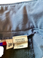 Lot 2 BLUE Tailored Sportsman Trophy Hunter Breeches Size 28L.