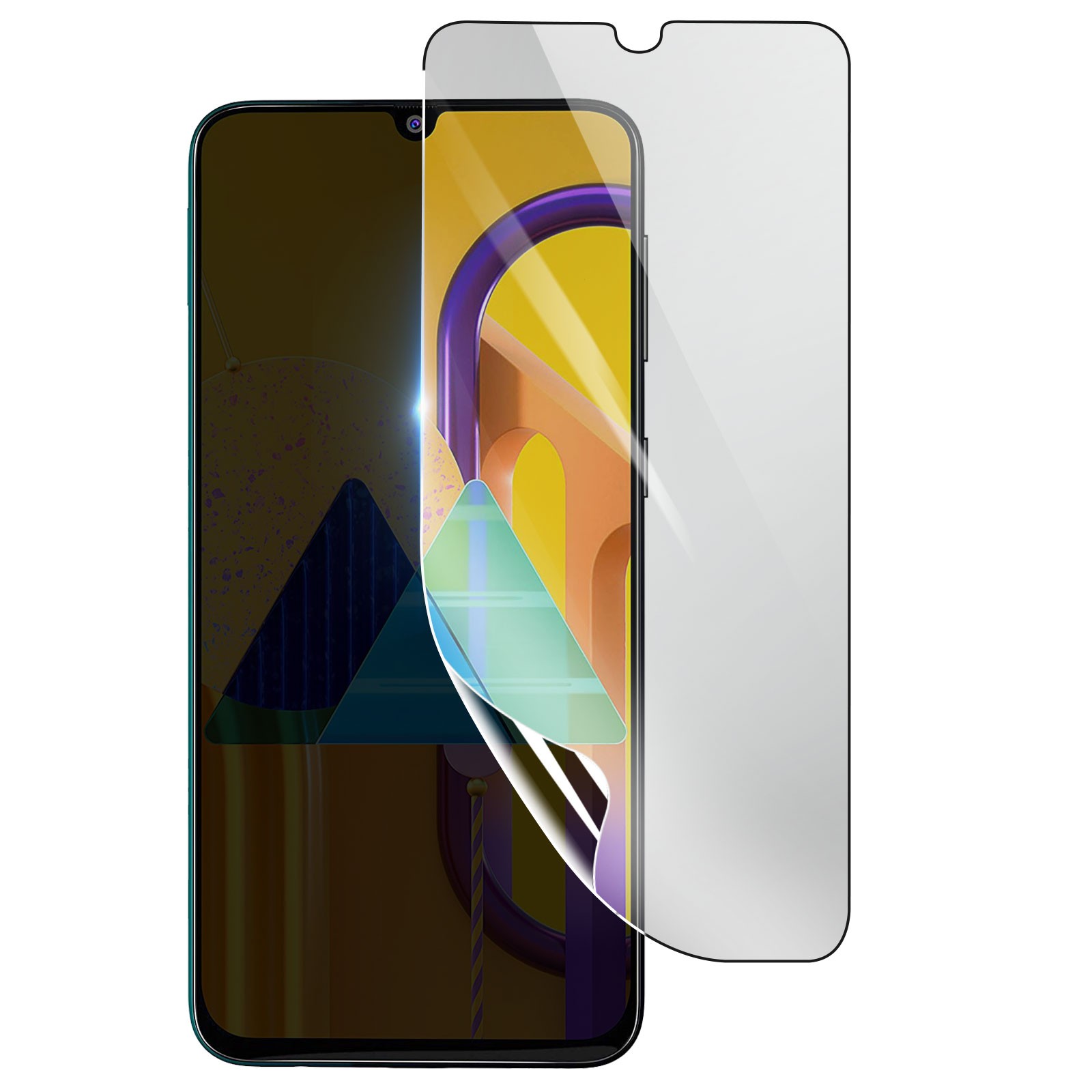 Protection hydrogel invisible 3mk Galaxy M30s film ultra resistant et transparent
