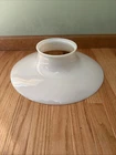 Vintage Large White Milk Glass 16” Lamp Shade See Fitter Size