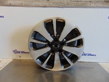 Ssangyong Korando Alloy wheel 10 spoke 13-17 5x112 6.5Jx18 Black silver X